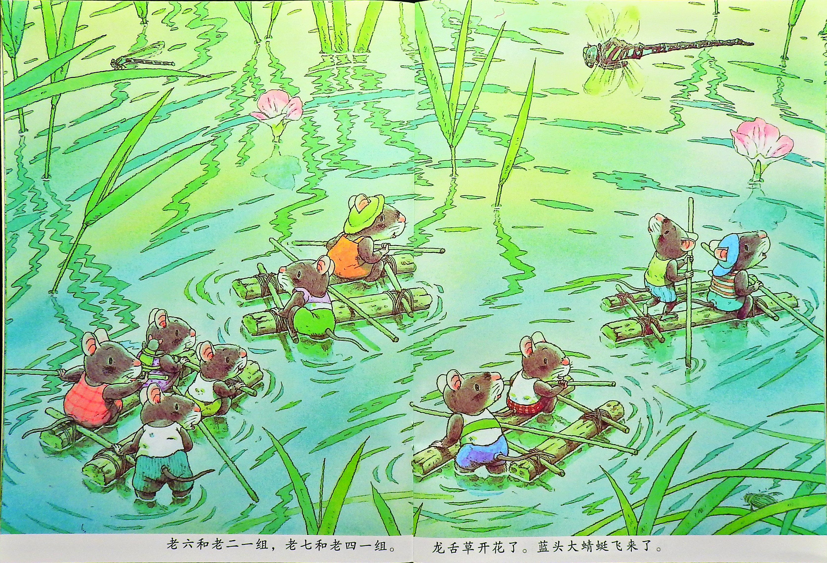 14只老鼠的蜻蜓池塘 (08),绘本,绘本故事,绘本阅读,故事书,童书,图画书,课外阅读